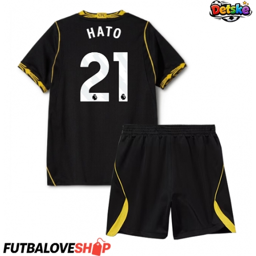 Dres Chelsea Jorrel Hato #21 Preč pre deti 2026-27 Krátky Rukáv (+ trenírky)